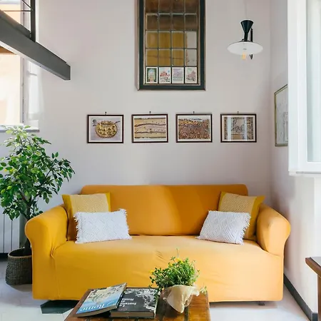 Lejlighed Charming Restored Loft In The Heart Of Trastevere *