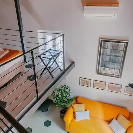 Lejlighed Charming Restored Loft In The Heart Of Trastevere *