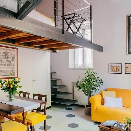 Charming Restored Loft In The Heart Of Trastevere * 罗马
